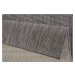 Hanse Home Collection koberce Běhoun Meadow 102729 Anthracite – na ven i na doma - 80x200 cm