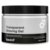 Beviro transparentní gel na holení 500 ml