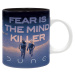 DUNA Hrnek keramický 320 ml - Fear is the Mind-killer