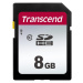 TRANSCEND SDHC karta 8GB 300S, Class 10 (R:20/W:10 MB/s)