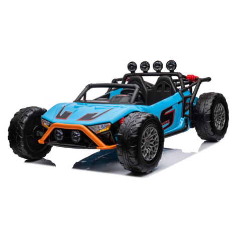 Elektrické autíčko Buggy Racing 2x200W 24V modré