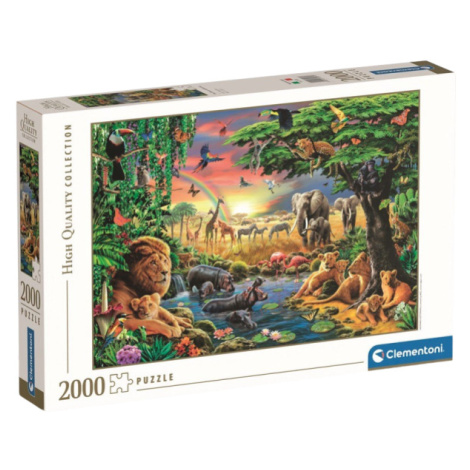 Puzzle 2000 Africké setkání Sparkys