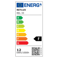 REL 33 LED A60 4x12W E27 WW RETLUX