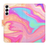 iSaprio flip pouzdro Abstract Paint 07 pro Samsung Galaxy A14 / A14 5G