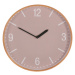 Nástěnné hodiny Simplex béžová, pr. 32 cm, MDF