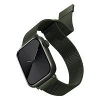 Řemínek UNIQ strap Dante Apple Watch Series 4/5/6/7/SE 42/44/45mm. Stainless Steel green (UNIQ-4