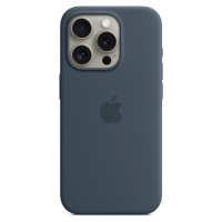 Apple Silikonový kryt s MagSafe pro iPhone 15 Pro, bouřkově modrá - MT1D3ZM/A