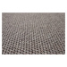 Vopi koberce Kusový koberec Nature hnědý čtverec - 250x250 cm