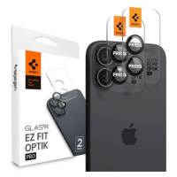 Spigen Glass tR EZ Fit Optik Pro 2 Pack iPhone 16/16 Plus Black