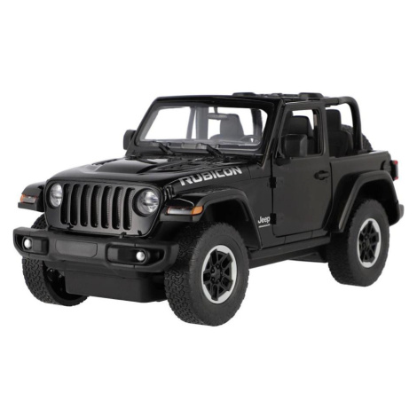 Teddies RC auto na dálkové ovládání Jeep Wrangler Rubicon RASTAR 5xAA + 2xAA černá 00850601