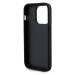 Zadní kryt Guess PU Perforated 4G Glitter Metal Logo pro Apple iPhone 14 Pro, černá