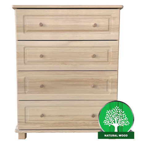 Komoda 80cm Borovice Výplň Dveří Merkury BAUMAX