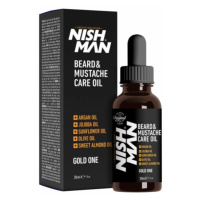 Nishman Beard & Mustache Care Oil Gold One olej na vousy 30 ml