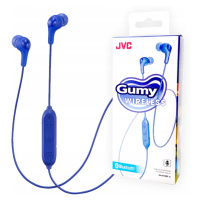 Bezdrátová sluchátka Jvc Gumy Bluetooth Redukce šumu Modrá