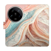 iSaprio Flip pouzdro Colour Marble pro Xiaomi 14 Ultra