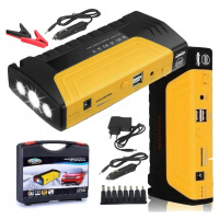 Jump Starter Silný Start Booster Powerbanka Led Svítilna Sada