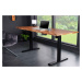 LuxD Výškově nastavitelný psací stůl Massive 140 cm akácie