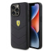 Pouzdro Ferrari obal Kožené kryt zadní kryt cover pro Iphone 15 Pro Max