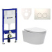 Cenově zvýhodněný závěsný WC set Geberit do lehkých stěn / předstěnová montáž+ WC SAT Brevis SIK