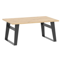 Konferenční stolek alfred - dub artisan/černá
