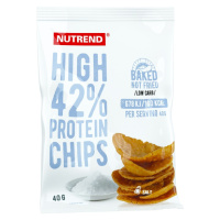 Nutrend High Protein Chips sůl 6x40 g