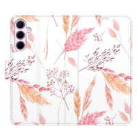 iSaprio Flip pouzdro Ornamental Flowers pro Samsung Galaxy A55 5G