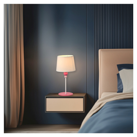 Dětská bílá kancelářská stolní lampa 60W E27 Bebe CANDELLUX