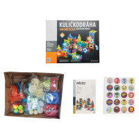 Alltoys Kuličkodráha magnetická se světlem 75 ks (277)