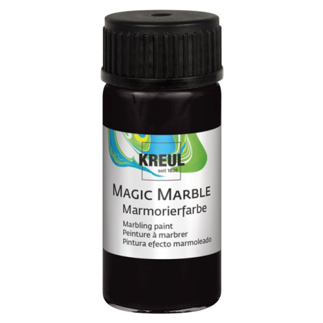 Mramorovací barva Magic Marble 20 ml černá KREUL