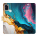 iSaprio Flip pouzdro Colourful Marble pro Samsung Galaxy A21s