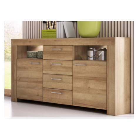 Široká komoda Sky, dub riviera Asko