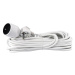Prodlužovací kabel 10 m / 1 zásuvka / bílý / PVC / 1 mm2