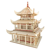 Woodcraft Dřevěné 3D puzzle Yueyang Tower