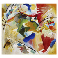 Obrazová reprodukce Painting with Green Center (1913), Wassily Kandinsky, 40 × 40 cm