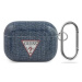 Pouzdro Guess AirPods Pro Cover Dark blue Jeans Collection (GUACAPTPUJULDB)