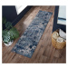 Flair Rugs koberce Běhoun Cocktail Wonderlust Dark blue - 80x300 cm