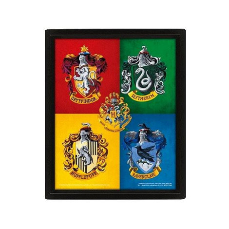 Harry Potter: Colorful Crest - 3D obraz