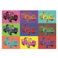 Dino POP ART - TATRA 1000 puzzle