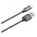 Kabel Aligator Premium Lightning na USB 2A, černá