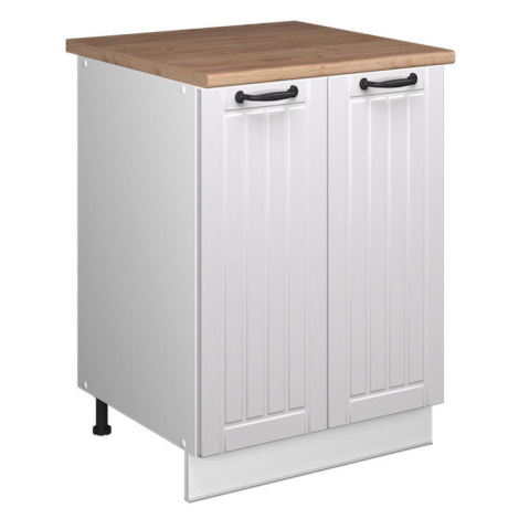Vicco SKŘÍŇKA POD DŘEZ Fame-Line, Bílý venkovský dům/Bílá, 60 cm