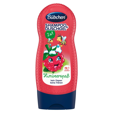 Bübchen Kids Šampon a sprchový gel MALINA 230 ml