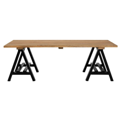 Konferenční stolek s deskou z borovicového dřeva v přírodní barvě 80x140 cm Hampstead – Premier  Premier Housewares