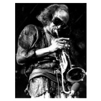 Umělecká fotografie Miles Davis in Montreux, 1986, (30 x 40 cm)