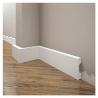 Podlahová lišta Elegance LPC-27-101 bílá mat