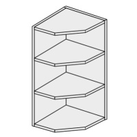 ArtExt Kuchyňská skříňka horní ukončovací PLATINIUM | W7 30 Barva korpusu: Bílá