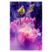 Umělecká fotografie Flower in colourful water, Lorado, (26.7 x 40 cm)