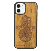 Pouzdro Bewood pro iPhone 12 Mini Hamsa Imbuia