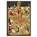 Ridley&#039;s Games Puzzle pro milovníky sýrů a vína 500 dílků