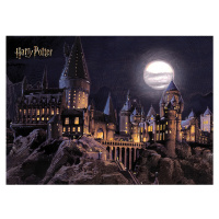 Dětská fototapeta Harry Potter Hogwarts Moon 252 x 182 cm, 4 díly