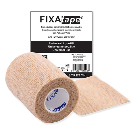 FIXAtape STRETCH Samofixační elastické obinadlo mix barev 7.5 cm x 450 cm 1 kus Fixaplast